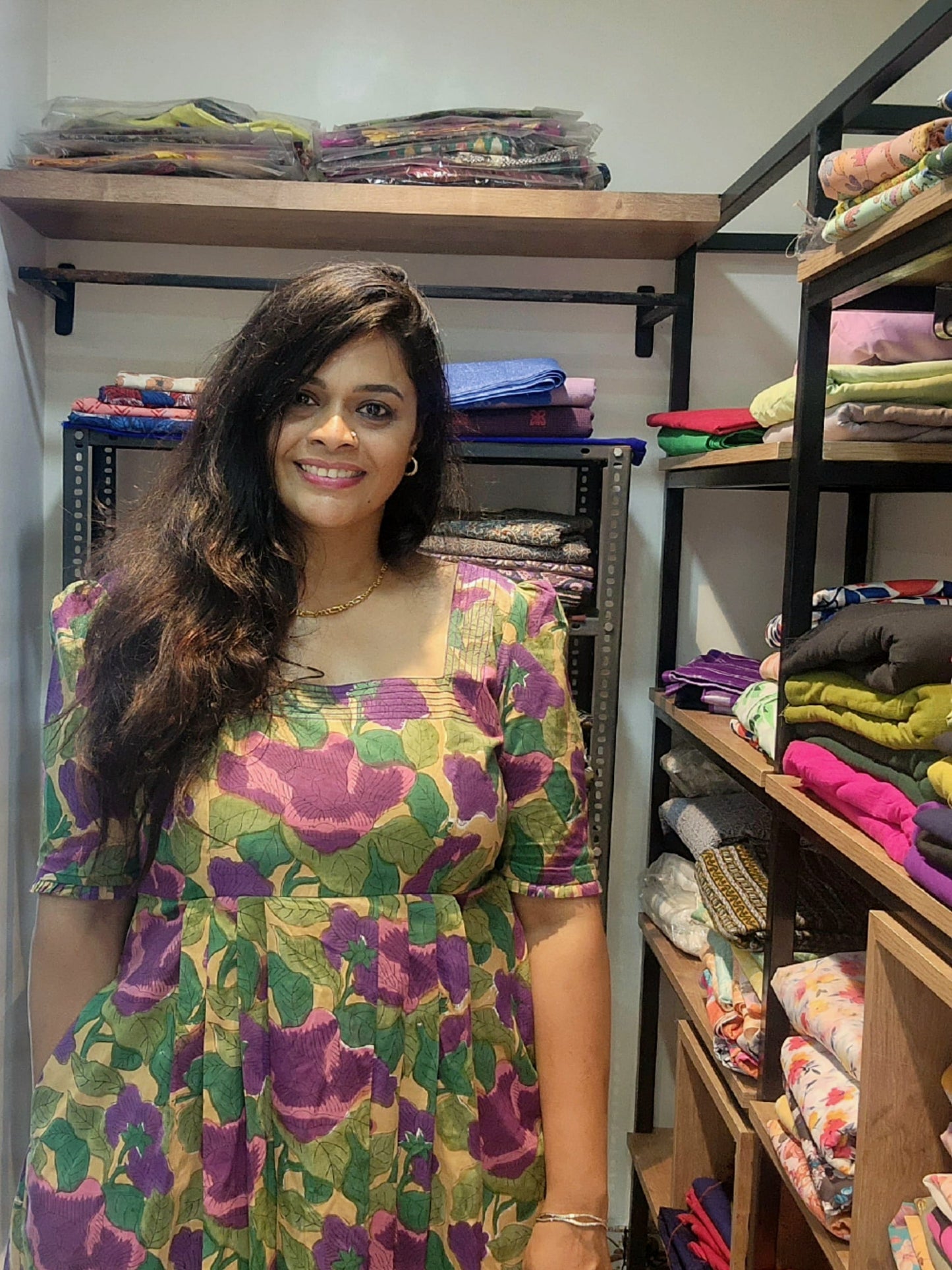 Dress - Blossom Bliss-Green