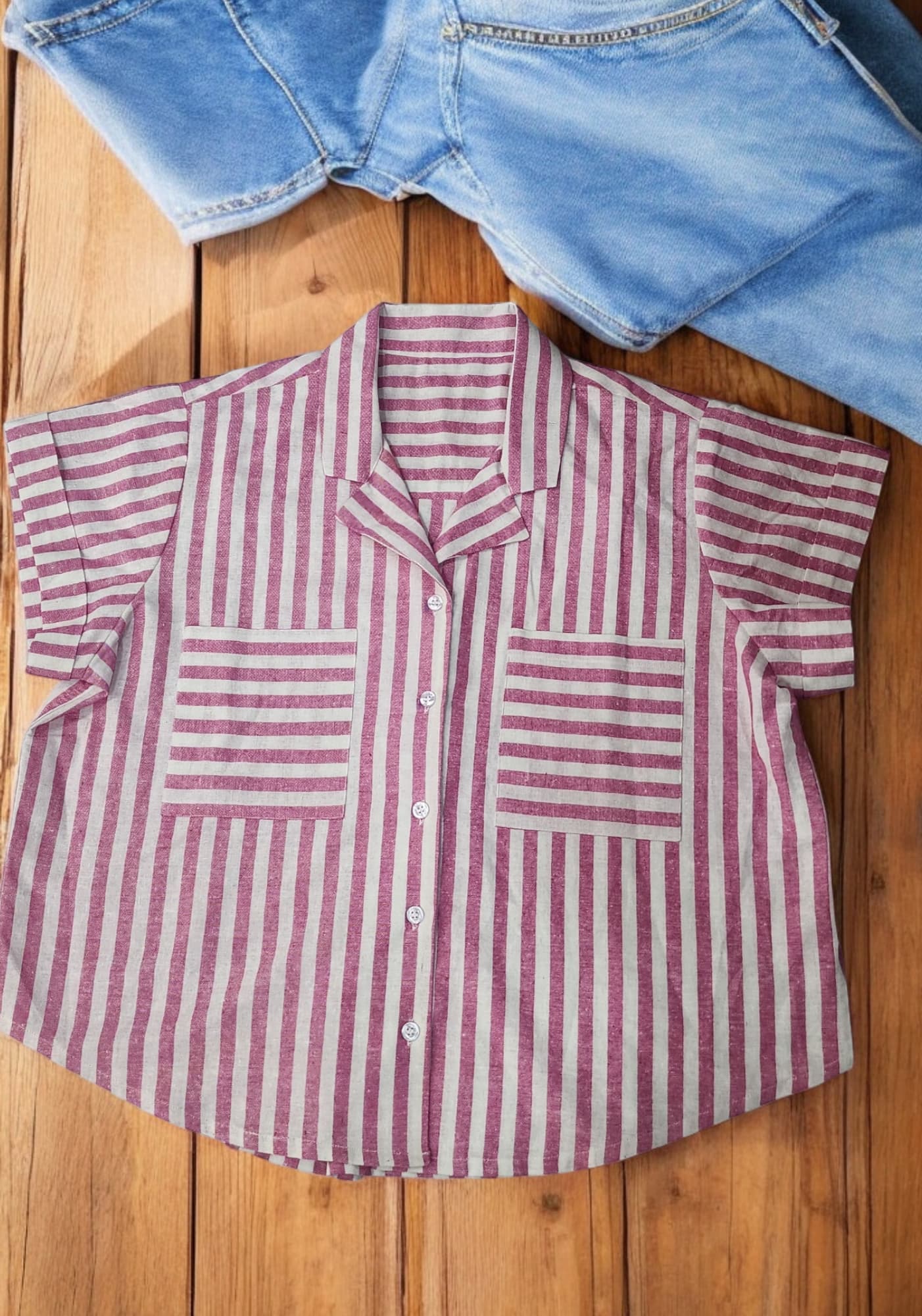 Stripe Shirt - Pink