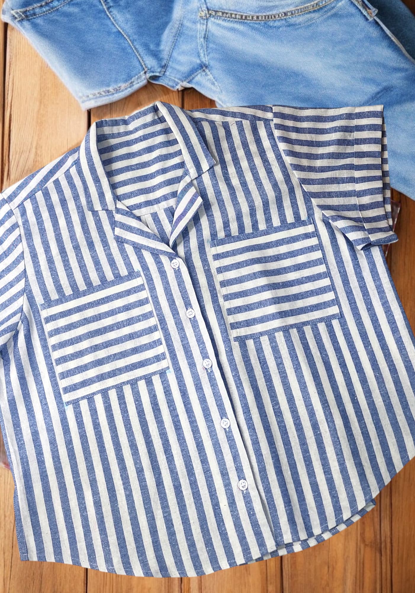 Stripe Shirt - Blue