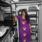 Patchwork Kurthi - Vadamalli(Purple)