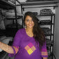 Patchwork Kurthi - Vadamalli(Purple)