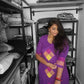 Patchwork Kurthi - Vadamalli(Purple)