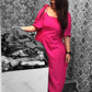 Overcoat Dress - Candy Pink