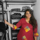 Patchwork Kurthi - Aaraku(Maroon)