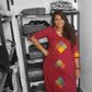 Patchwork Kurthi - Aaraku(Maroon)